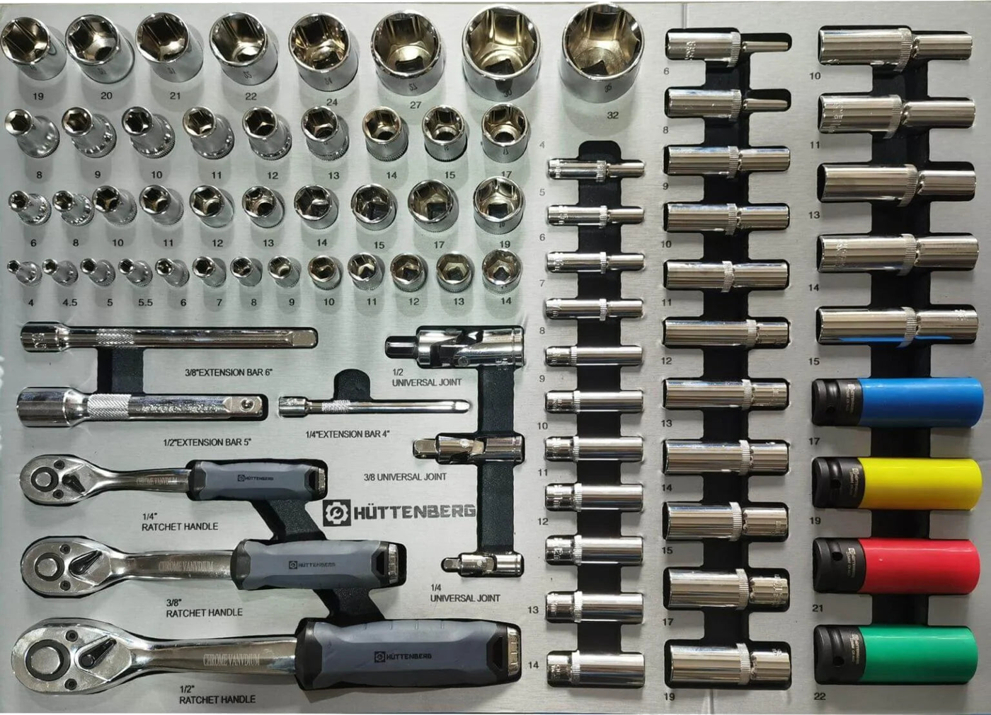 259 tools and a torque wrench included