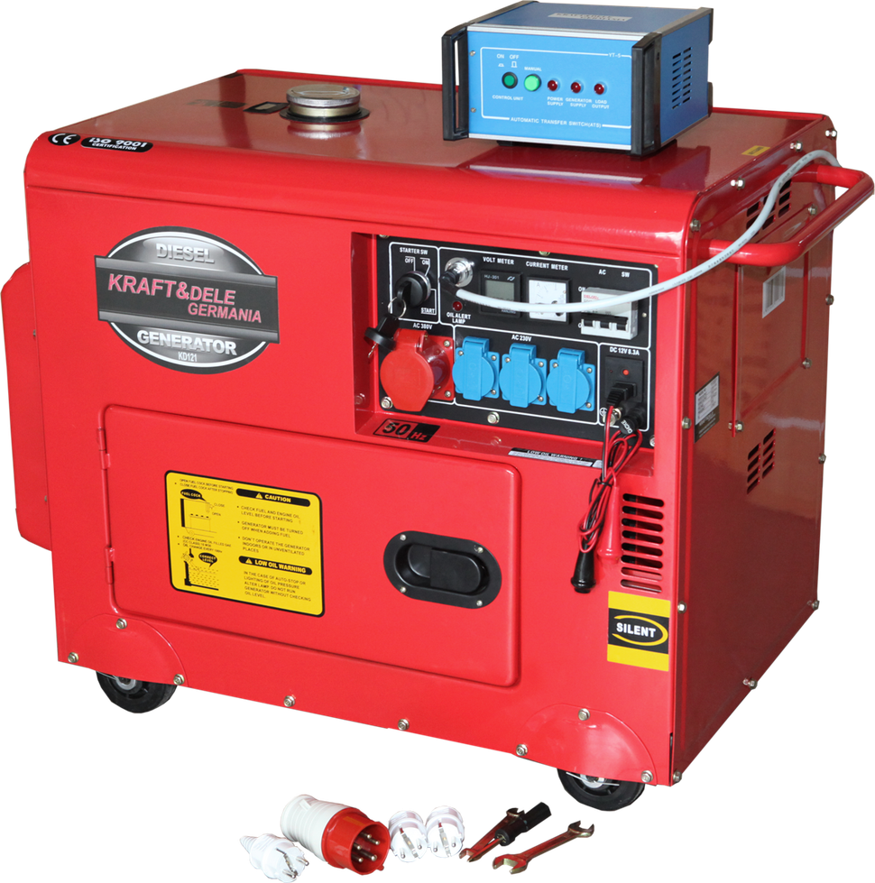10 kW Diesel Generator Set With ATS