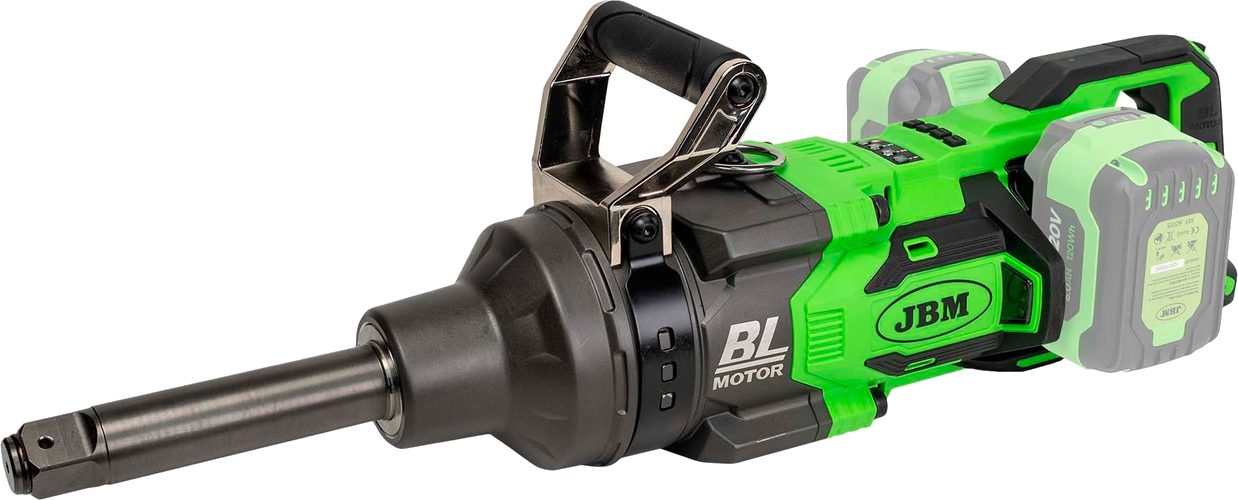 JBM Cordless Brushless Impact Wrench 1" 4000Nm