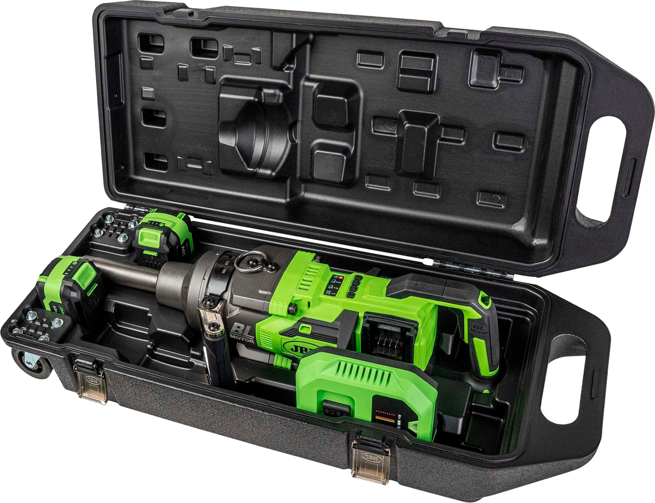 JBM Cordless Brushless Impact Wrench 1" 4000Nm with Case, Set