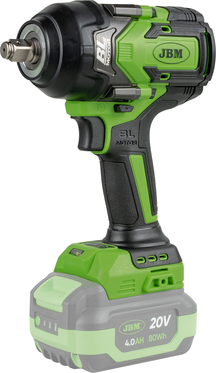 JBM Cordless Impact Wrench 1/2" 1000Nm Brushless